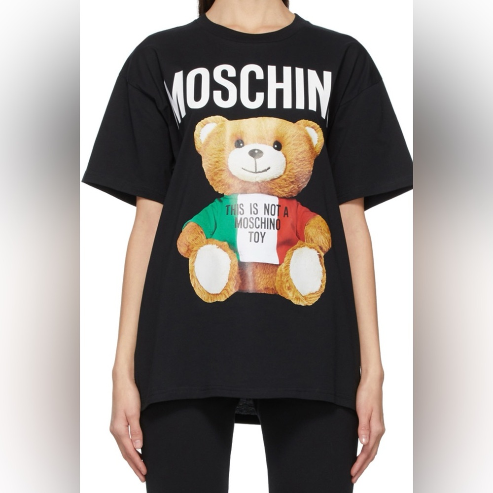 MOSCHINO
Black Italian Teddy Bear T-Shirt